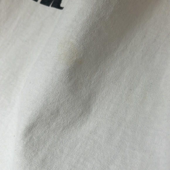 💥RARE Vintage 90’s The CURE White Ringer - Picture 11 of 16
